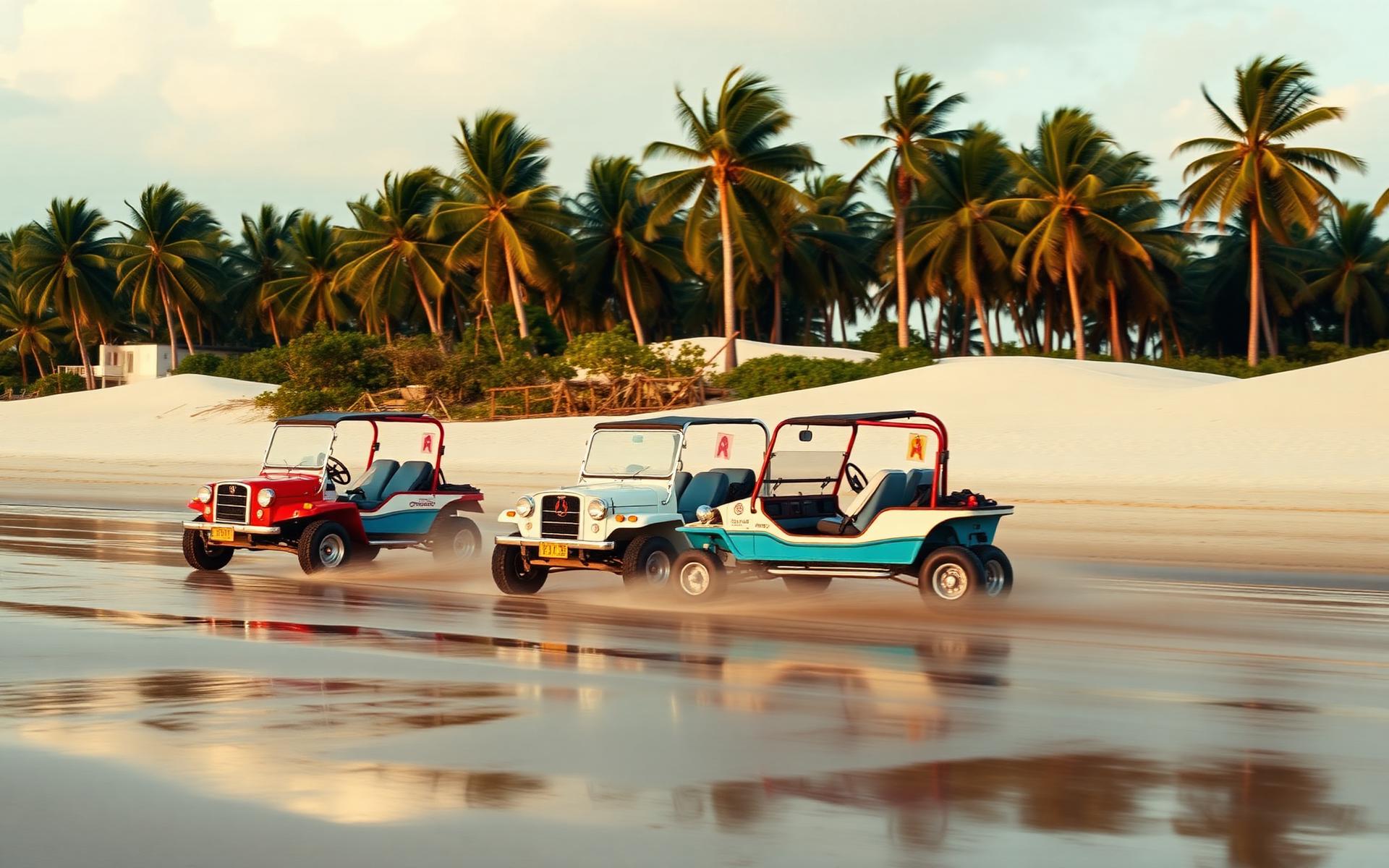 Circuit en buggy sur les plages du Nordeste brésilien